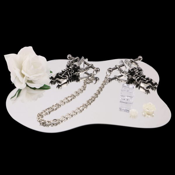 QK-C8159 Skull Design Couple SM Breast Clip Toy - Image 2