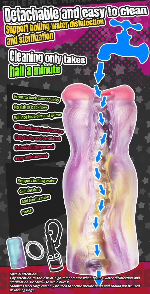 YC-2329 Suction-Control Oral Sex Cups Male Masturbators Cup - Image 5
