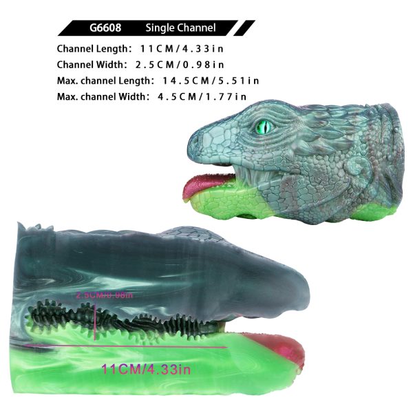 G6608 Emerald Whisper Dragon Masturbators Cup Sucker - Image 4