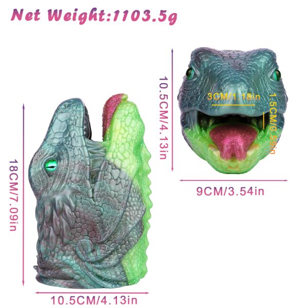 G6608 Emerald Whisper Dragon Masturbators Cup Sucker - Image 5