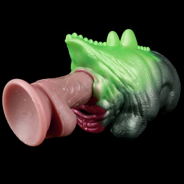 G6612 Green Dragon Pocket Pussy Cup Male Sucker Masturbator - Image 3