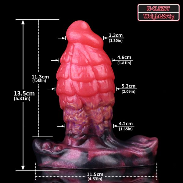 N-CL5277 Red Dragon Dildo For Men Women Anal plug - Image 4