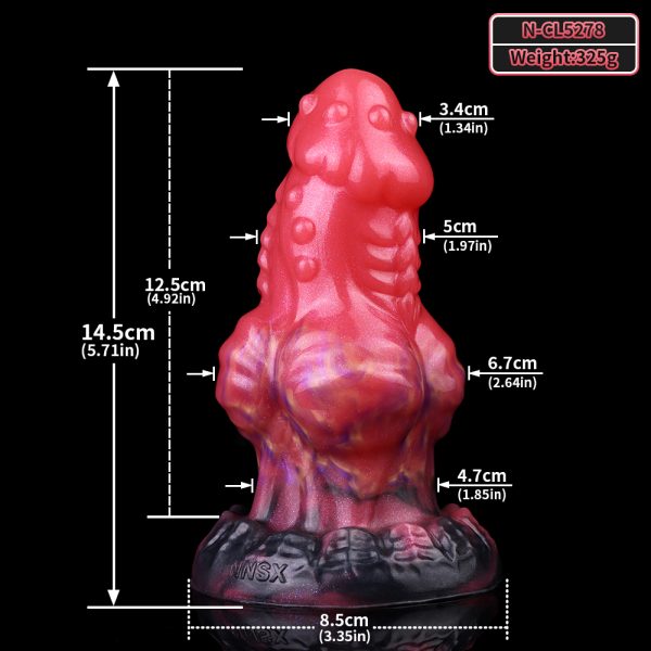 N-CL5278 Dog Knot Dildo Fantasy Butt Plug For Women Men - Image 2