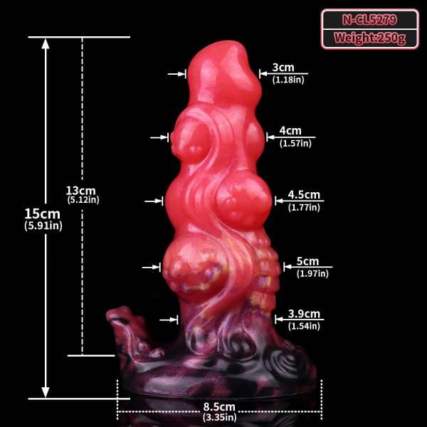 N-CL5279 Gala Silicone Butt Plug NNSX Sex Toy - Image 6
