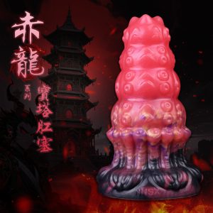 N-CL5283 Red Dragon Anal Plug for women Masturbator
