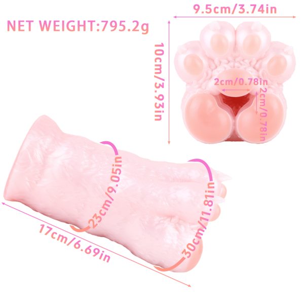 G6264 Cat Paw Cute Animal Masturbator Cup - Image 3